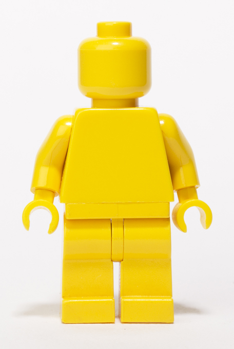 Yellow Lego Monochrome minifigure